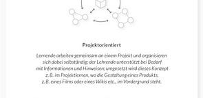 Projektorientiertes Lernen - Lernkonzept