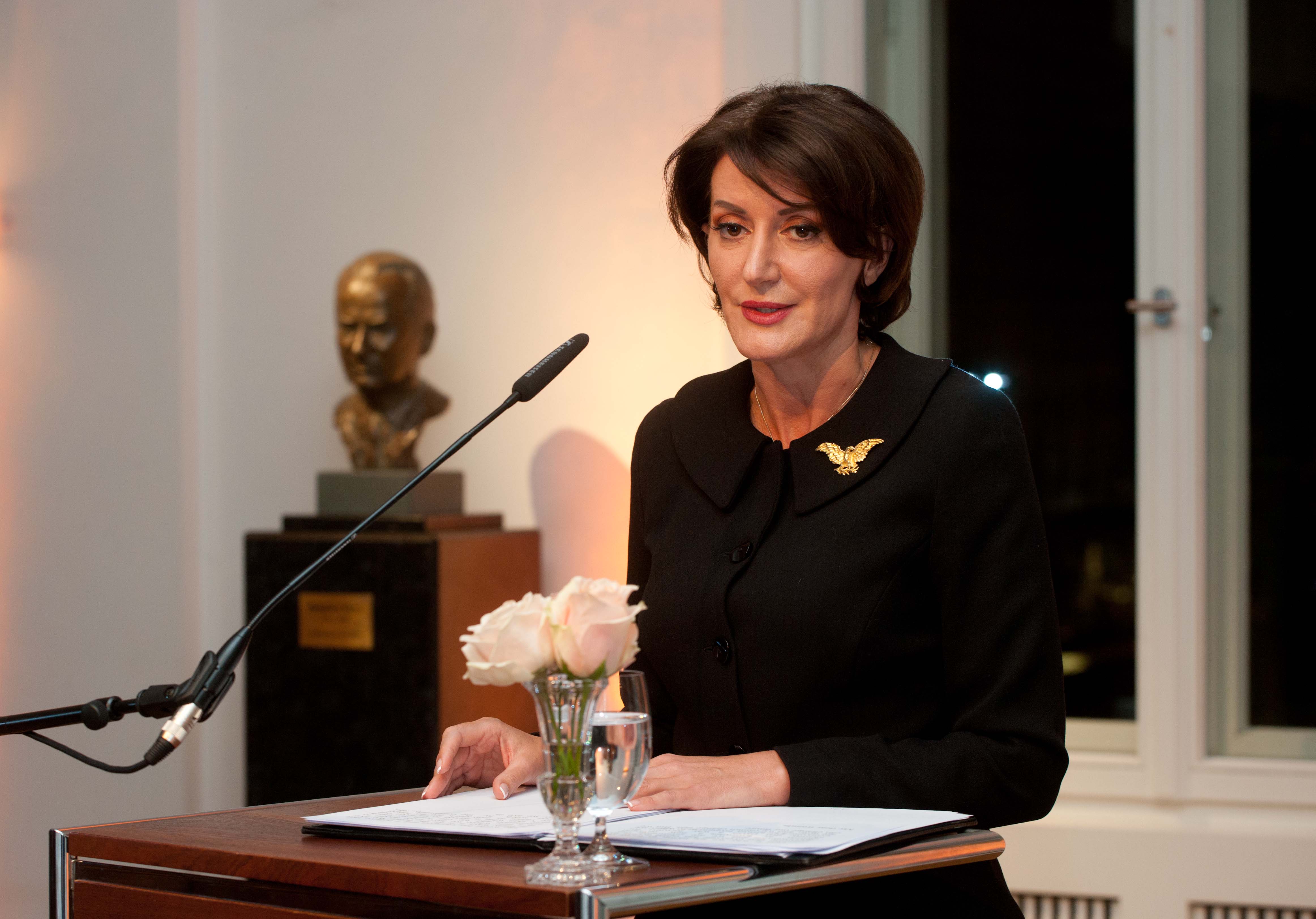 Round Table, Dinner Speech, Atifete Jahjaga