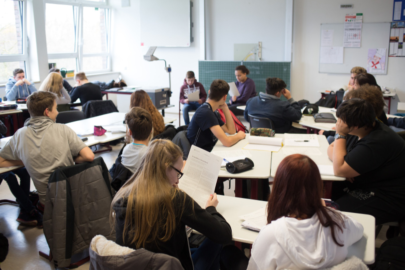 Schüler in der Klasse