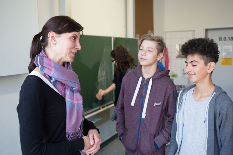 Schüler in der Klasse