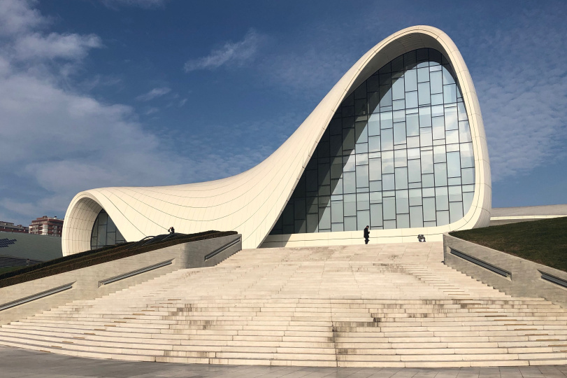 Heydar-Alijew-Zentrum in Baku, Aserbaidschan